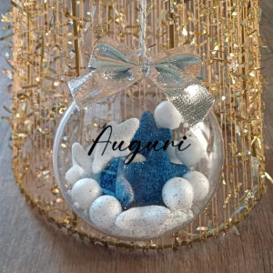 Pallina di natale Stelle Blu